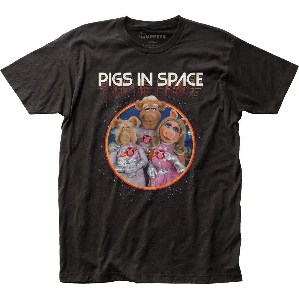 Authentic The Muppets TV Show Miss Piggy Pigs in Space Soft T-shirt S M L XL 2X | Мужская одежда