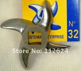 

FREE SHIPPING 32# stainless steel meat grinder knife blade,Replacement Blade for #32 Electric Meat Grinder