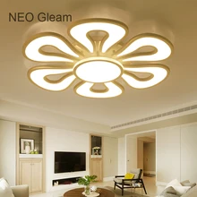 NEO Gleam modern led chandelier lights for living room bedroom kids room surface mounted led home indoor ceiling chandelier lamp