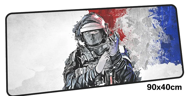 rainbow six siege mousepad gamer 900x400X3MM gaming mouse