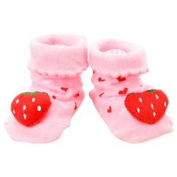 

Baby Socks Anti-Slip Cotton Newborn Infant Cartoon Animal Slippers Boots Unisex
