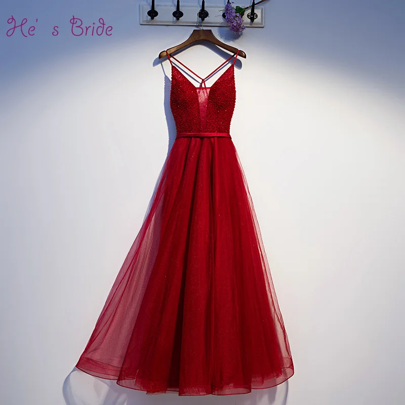 

He's Bride New Prom Dress Sexy Sweetheart Sequins Backless Lace Up Floor-length Prom Formal Grown Robe De Soiree