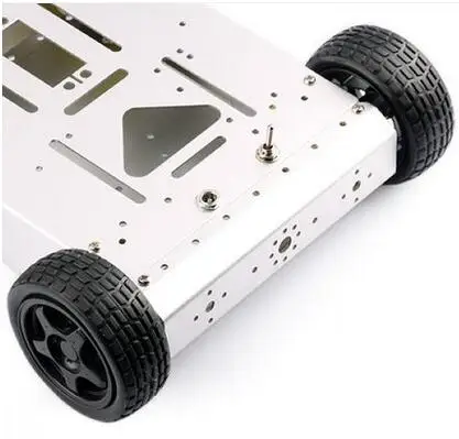 4WD aluminum alloy off-road mobile robot platform can carry Arduino raspberry st