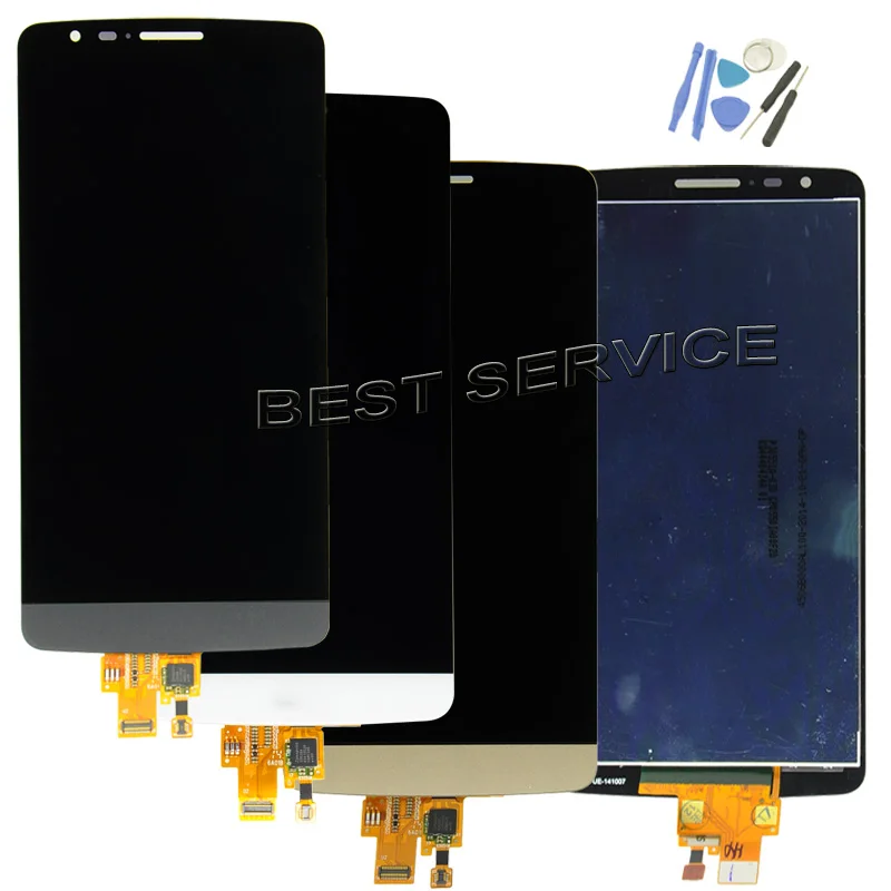 ЖК-дисплей для LG G3 Stylus D690 дигитайзер сенсорного экрана панель стекло в сборе с