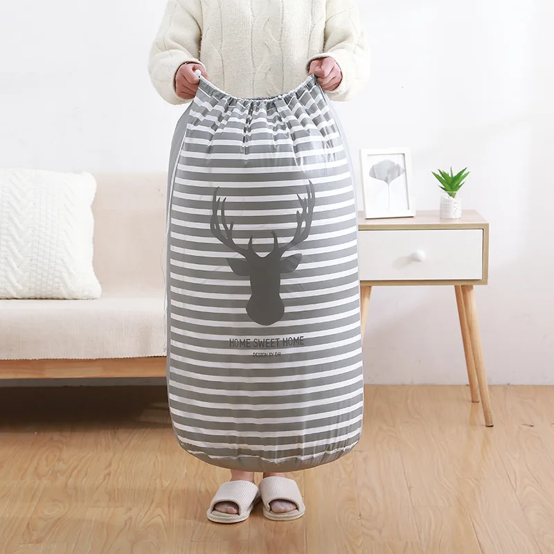 المنزل كبيرة المنظم حقيبة التخزين علب لتغليف الملابس لعبة التعبئة حقيبة لحاف خزانة الملابس الأمتعة حقيبة ل وسادة بطانية الفراش