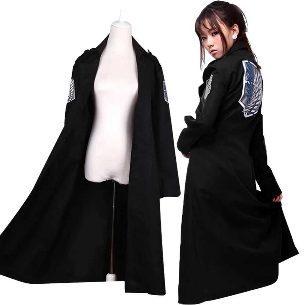 

Attack on Titan Levi Rivaille Jacket Cloak Adult Halloween cosplay Costume
