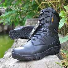 Производство поставка Дельта ботинки для операций в пустыне, и специальные военные сапоги, Боковая молния Пеший Туризм сапоги