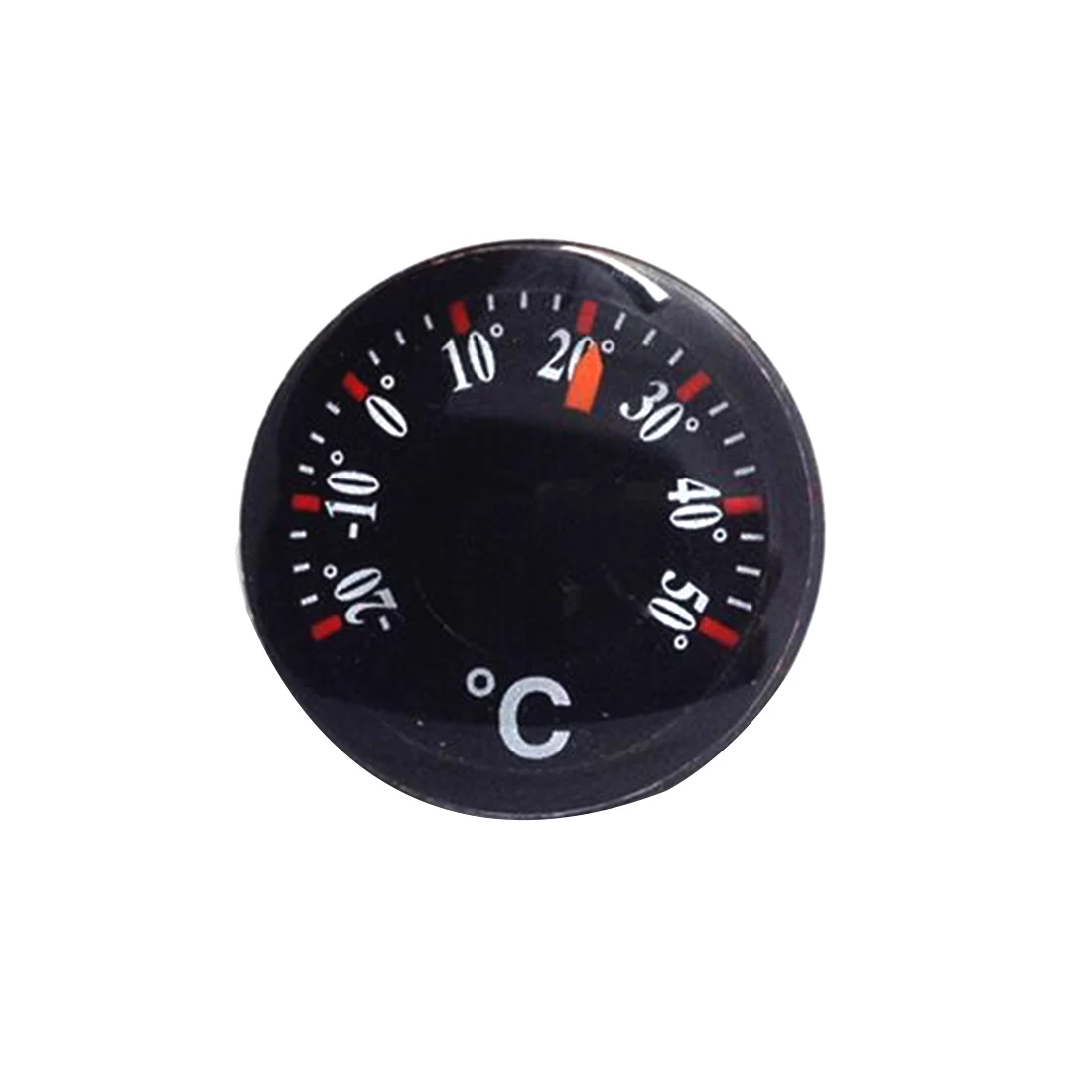 

Plastic Round Mini Thermometer mini spirit Circular Thermograph Celsius hydrothermograph Diameter 20mm