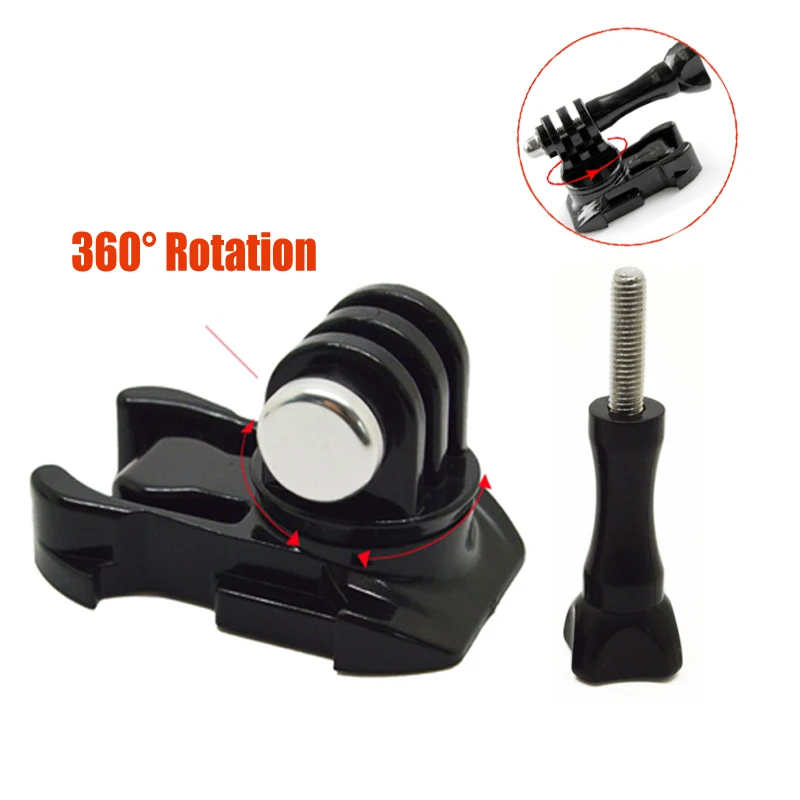 

Mount 360 Degree Rotate Quick Release Buckle Vertical Surface Mount For GoPro Hero 8 7 6 5 4 3+ SJCAM Xiaomi yi 4k Accessories