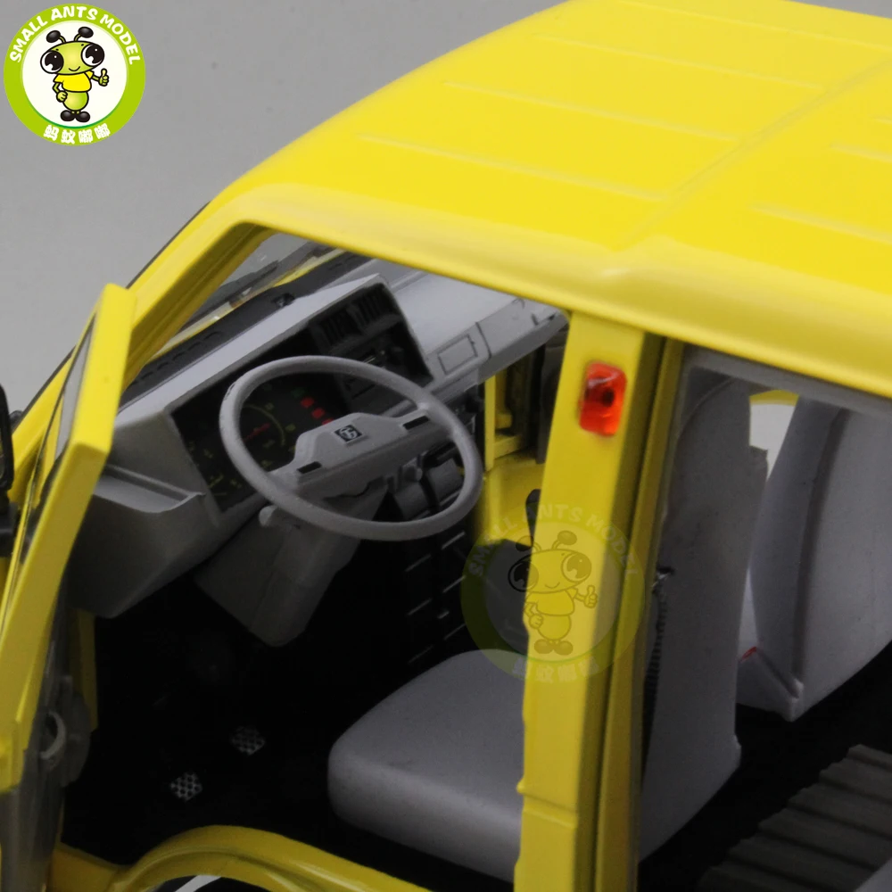 1/18 DAIHATSU Китай Тяньцзинь хуали TJ110 литой автомобиль фургон Модель Игрушка Подарочная коллекция желтый