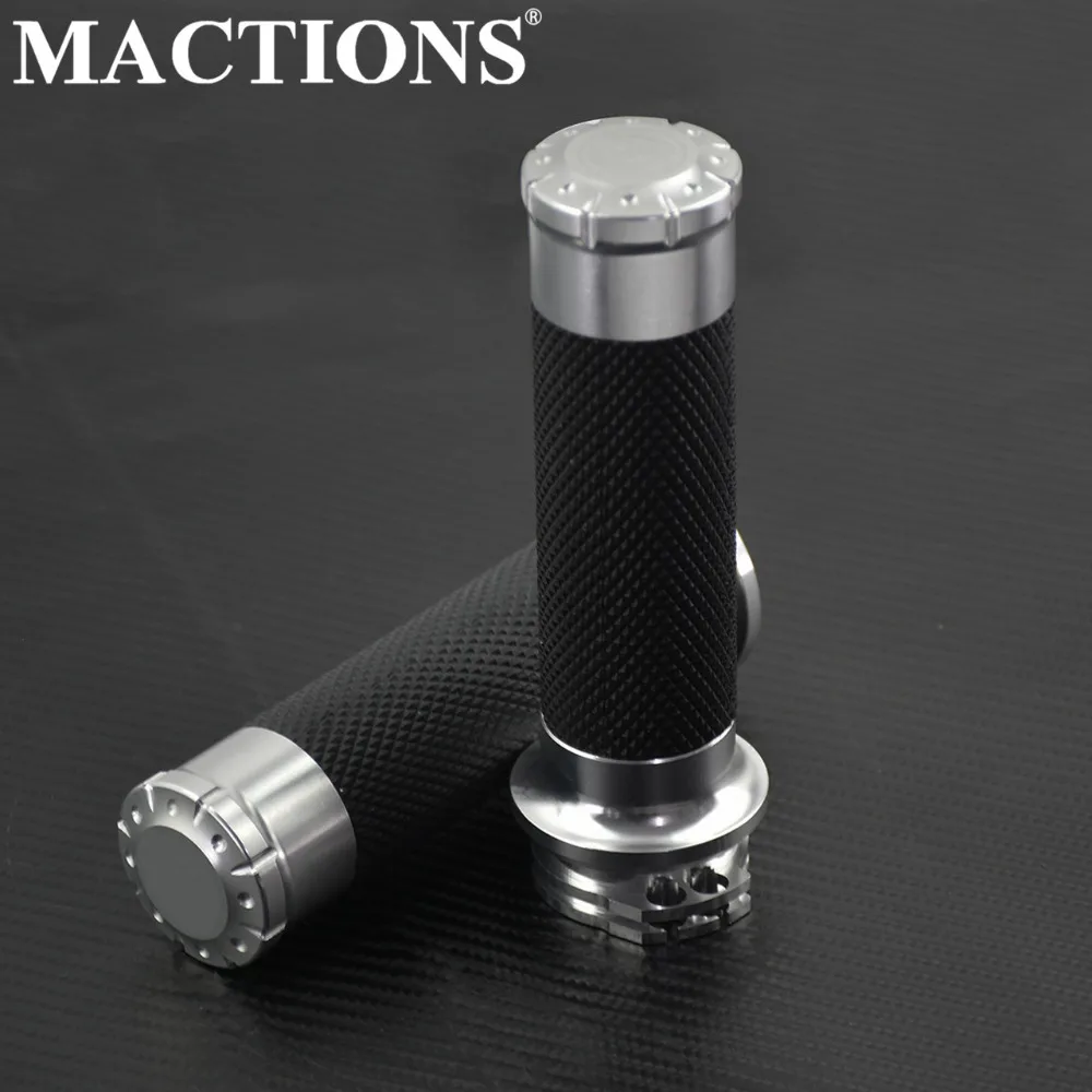 Buy Custom CNC Aluminum None Slip Gel Rubber Handlebar