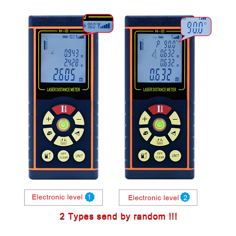 OUTEST Digital Laser Distance Meter 40m/60m/80m/100m Laser Rangefinder trena laser Diastimeter Measure Roulette OUTEST Digital Laser Distance Meter 40m/60m/80m/100m Laser Rangefinder trena laser Diastimeter Measure Roulette