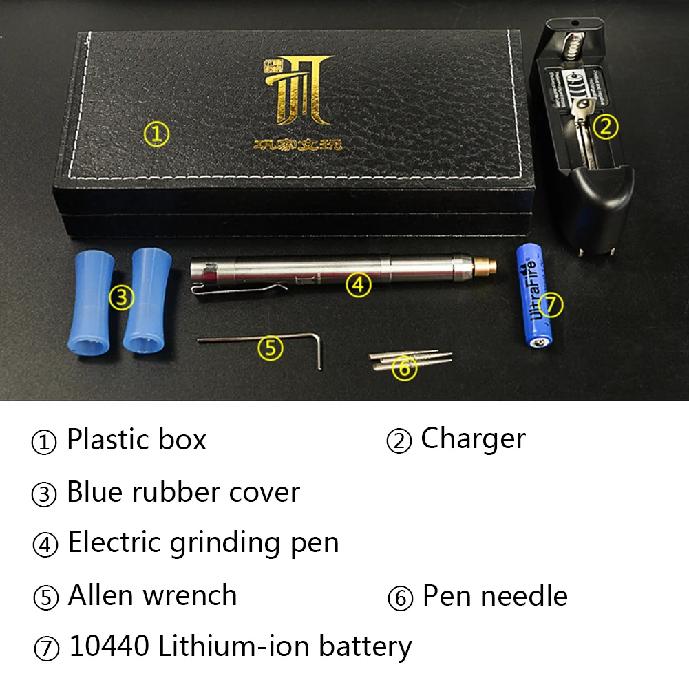 Электрическая гравировальная ручка, Мини электрическая шлифовальная машина, шлифовальный маркер, деревянный корень, нефрит, гравировальный станок, инструмент для резьбы с батареями