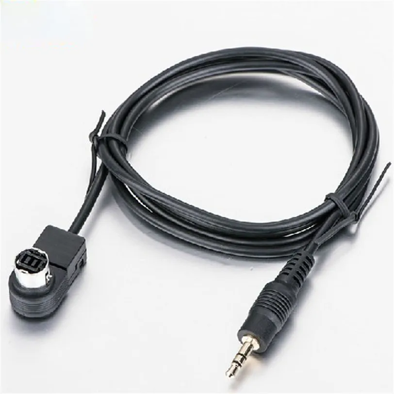 

Car Aux Input Cable For ALPINE AI-NET Mini Plug 3.5mm Jack iPhone Smart phone New car-styling car accessories