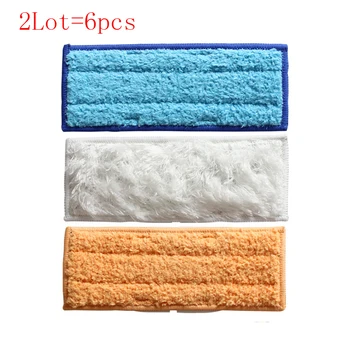 

High Quality 6pcs/Lot Microfiber Washable wet & damp & dry sweeping Pad mopping pads for iRobot Braava Jet 240 Free Post