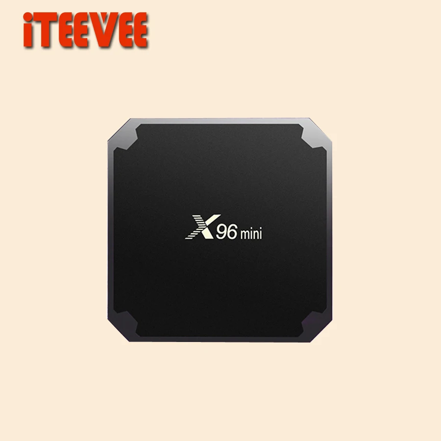 1 шт. Android 7 ТВ приставка 2GB16GB Amlogic S905W четырехъядерный Suppot 2 4 GHz WiFi медиаплеер X96 mini 1GB