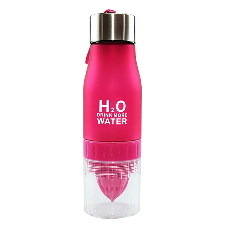 Transhome Персонализированная фруктовая бутылка для воды для Droppshipper настроить свой собственный логотип - Цвет: red
