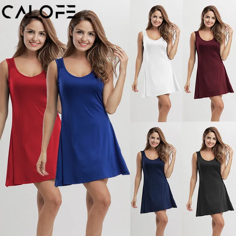 

2018 Sexy Sleeveless Women Beach Dress V Neck Vestidos Short Skirt Swimwear Dress Plus Size 5XL White Beach Tunic Shirt Summer