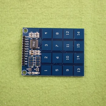 

[LAN] Digital touch sensor module (H6B3) based on TTP229 16 path capacitive touch switch --30PCS/LOT