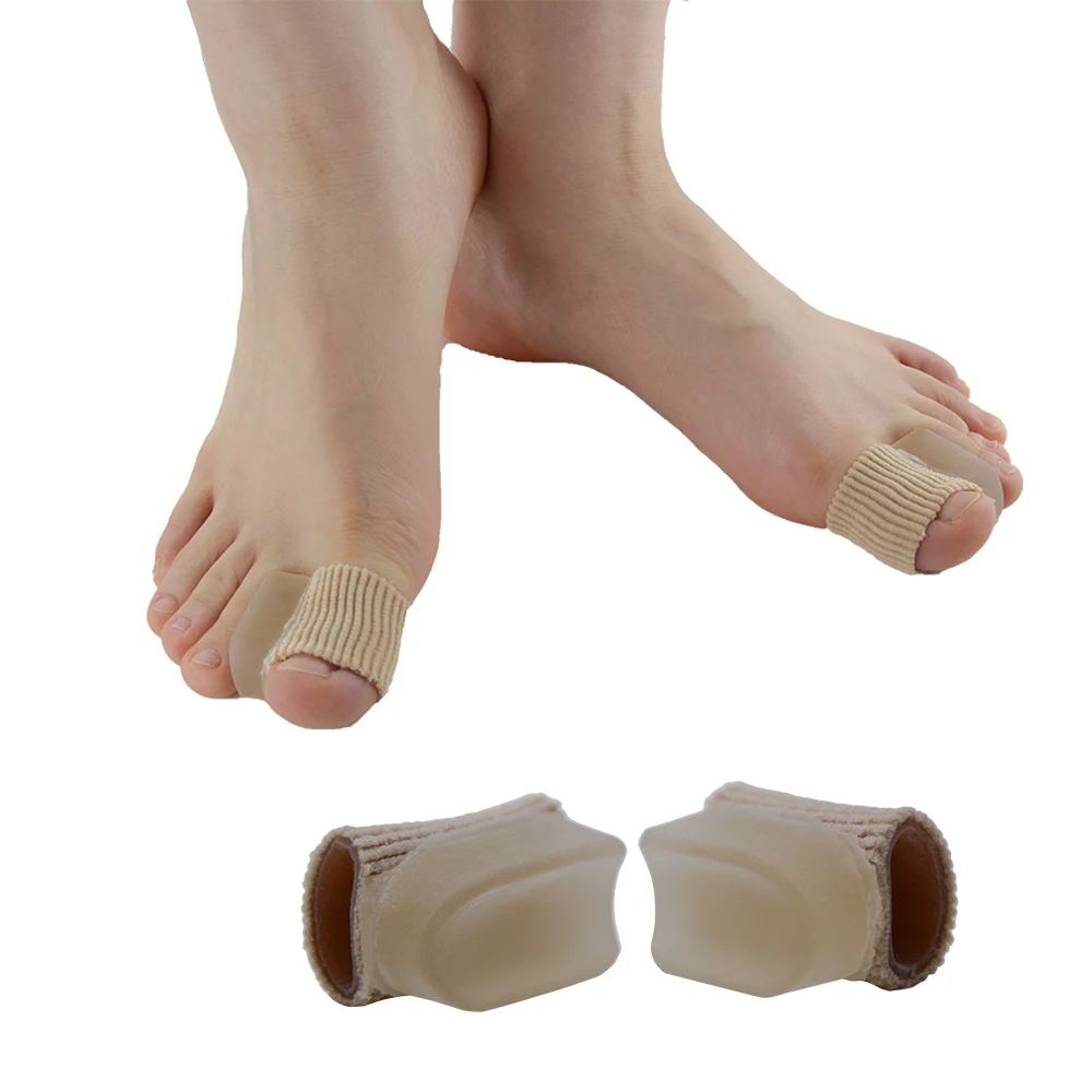 

2Pcs Bunion Protector Pads Silicone Gel Toe Separator Thumb Valgus Protector Bunion Adjuster Pain Relief Foot massage Z24301