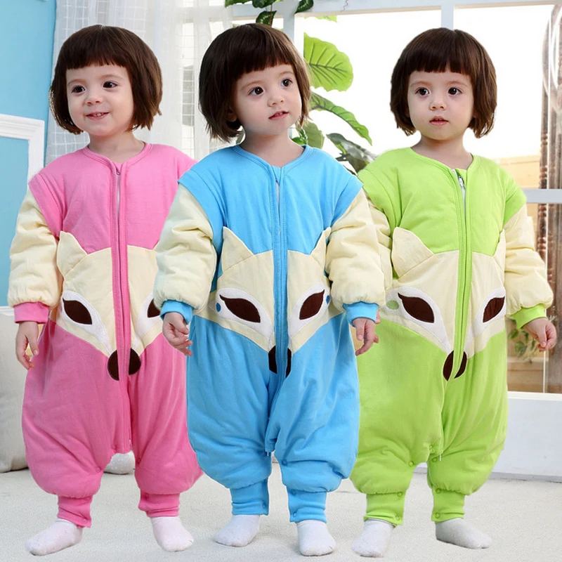 0 1 Years Animal Baby Sleeping Bag For Newborn Infant Bebe Fall And Winter Keep Warm