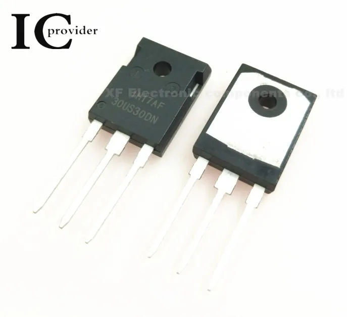  10pcs/lot FFH30US30DN 30US30DN DIODE ARRAY GP 300V 30A TO247AD best quality. |