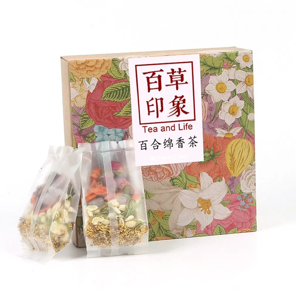 

Lily Tea set flower fruit tea