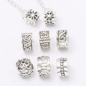 

Safety Stopper Beads Fit pandora Charms Bracelets Silver Plated Flower Bead Clip DIY Jewelry High Quality Free Shipping js696