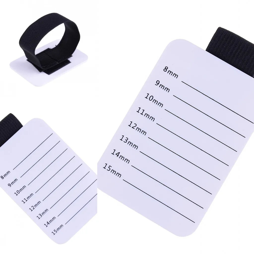 

1 Set Acrylic Lash Pallet Eyelash Extensions Lash Tile Palette with Belt Adhesive Glue Ceramic Holder Eyelash Extensions Tools