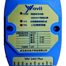 Йавом 2AD RS232 Серийный Сбора Данных Карты 2AD2DI2DO2 подсчет частоты измерения Modbus