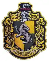 4.5" HARRY " Helga Hufflepuff " TV Movie Embroidered Robe Iron On Sew On Patch rock retro applique wholesale dropship