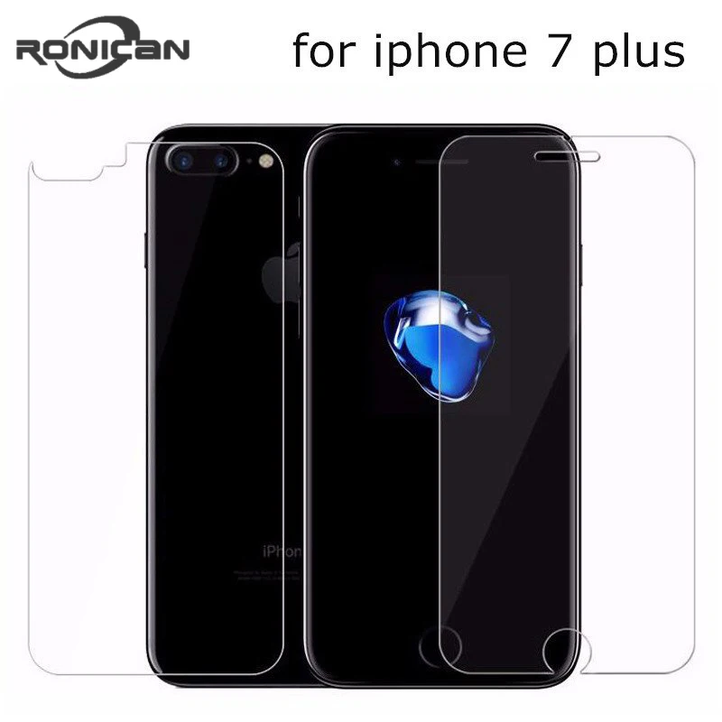 Переднее и заднее защитное закаленное стекло для iphone 6 6s 4 4s 7 8 Plus Взрывозащищенная