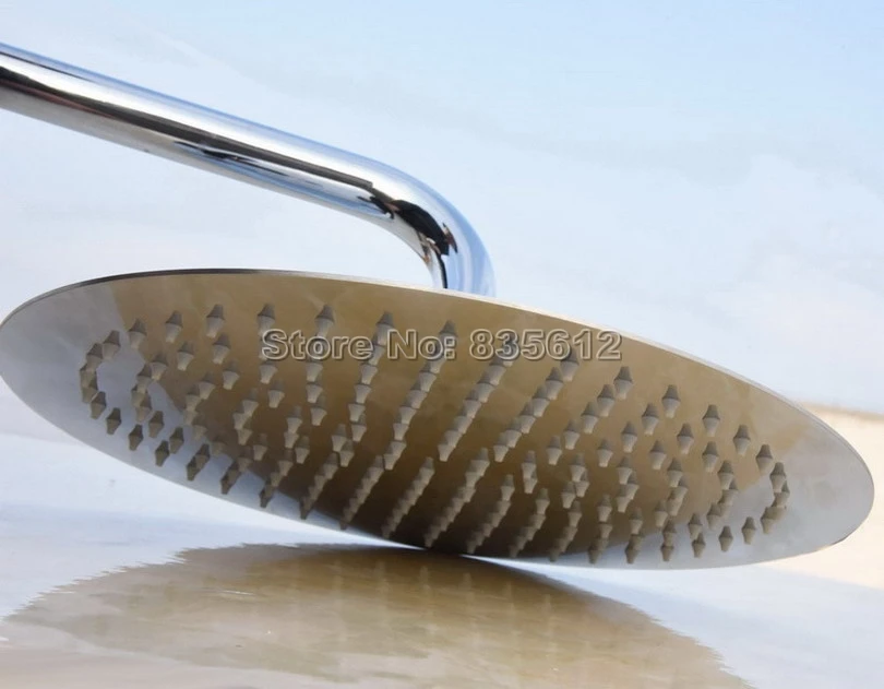 Здесь продается  16 inch Round Polished Chrome Brass Bathroom Shower Head Rainfall Overhead Top Shower Sprayer Bathroom Accessory Wsh053  Строительство и Недвижимость