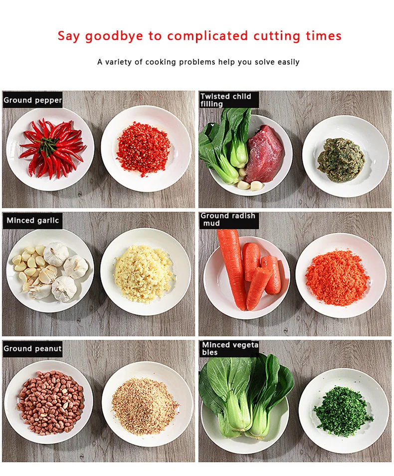 Кухонные инструменты Многофункциональный уничтожитель овощей, ручной шредер для мяса устройство для резки чеснока овощной резки мяса