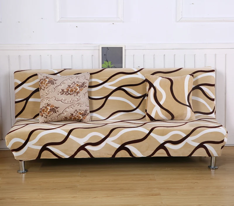 Simple Elastic Sofa Bed Cover All Inclusive Armless Solid Simple Elastic Sofa Bed Cover All Inclusive Armless Solid Color In From Home Garden On Aliexpress Alibaba Group