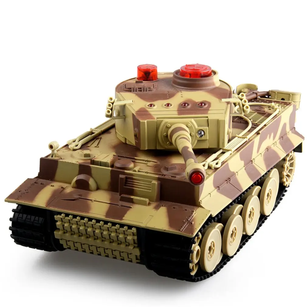 518 1/24 RC Tank Crawler IR Remote Control Toys Simulation Infrared RC Fighting Battle Tank Toy RC Car Tank Model Xmas Toy Hobby
