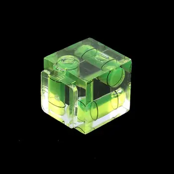 

3D Triple 3 Axis Bubble Spirit Level Hot Shoe Adapter For Photographer Dslr Slr Camera Photography Accessories