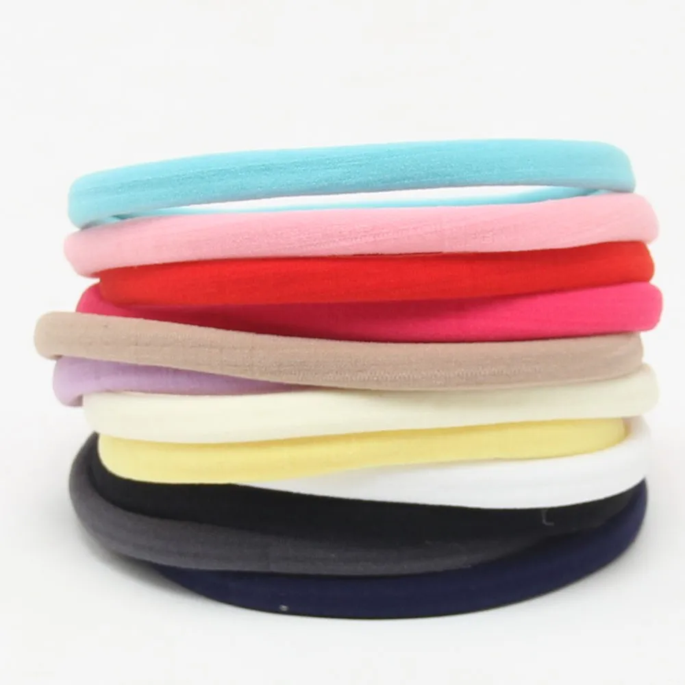 thin elastic headbands for women
