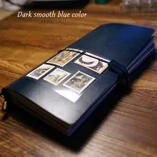 Новинка ручной работы высокого качества, дневник путешественника из натуральной кожи, записная книжка в эластичном стиле, школьные принадлежности тетрадь