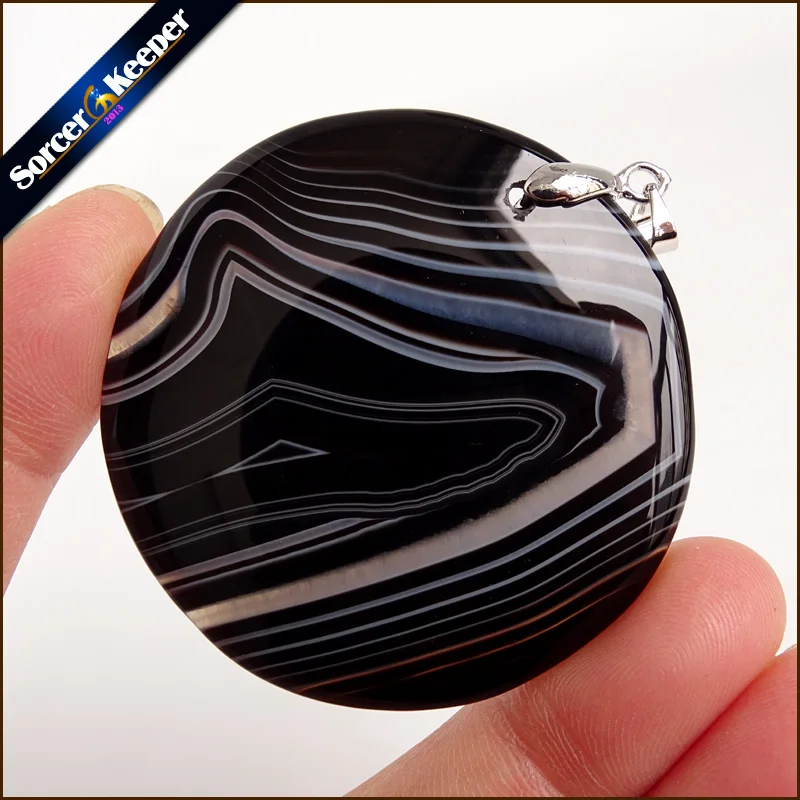 

Fashion Women Man Necklace Pendant Big Natural Botswana Agates Stone Pendant Slide Healing Crystals for Jewelry Making YS808