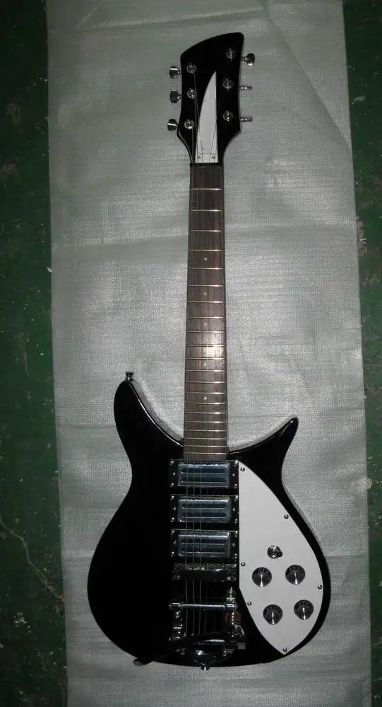

Wholesale Guitar New Arrival Rick 325 Model Electric Guitar Scale 527mm Top Quality In Black 140801-25