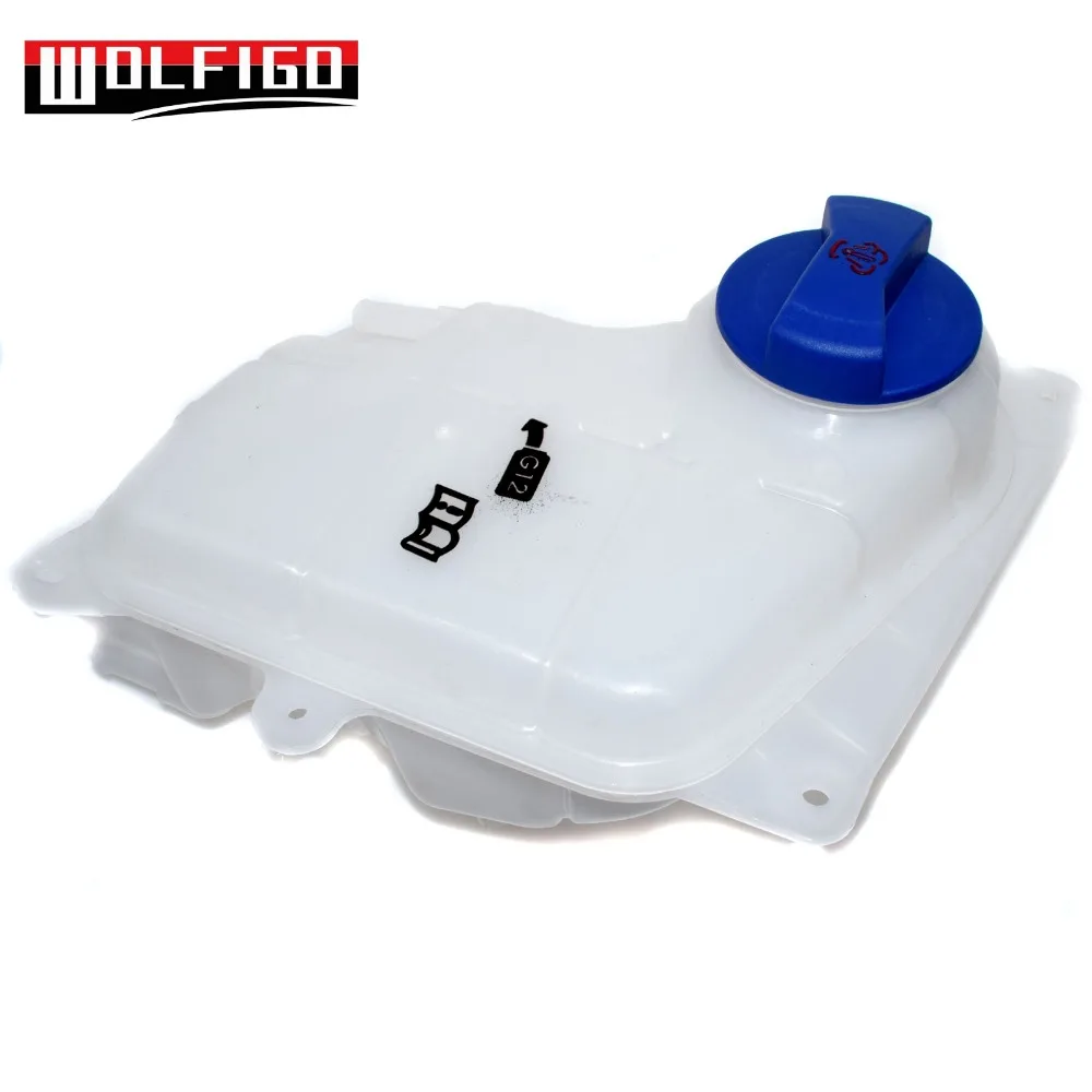 WOLFIGO New Coolant Reservoir W/ Cap For VW Volkswagen Passat Audi A4
