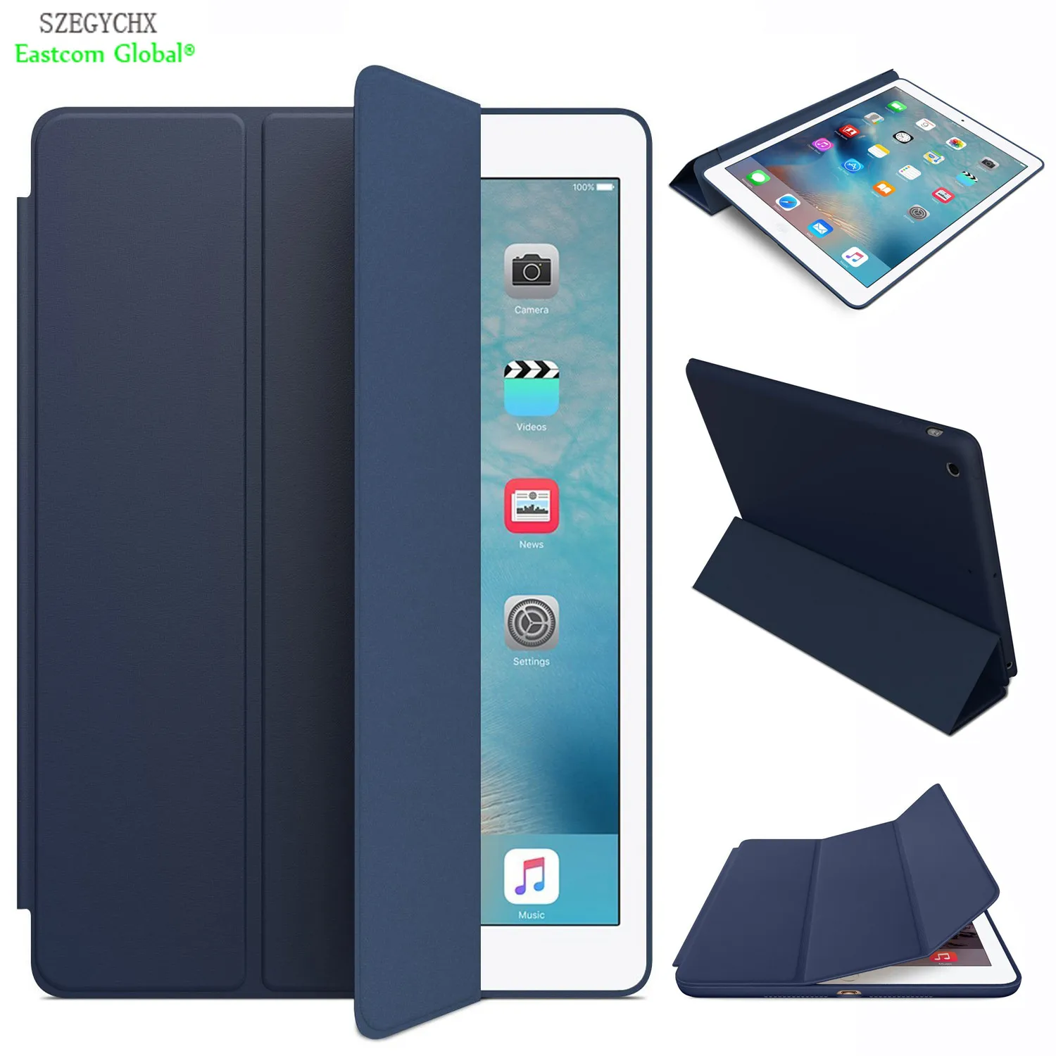 

For iPad 9.7 Case 2017 2018 new Cover PU Leather stand Auto Sleep for ipad 6th Smart Case A1822 A1823 A1893 A1954