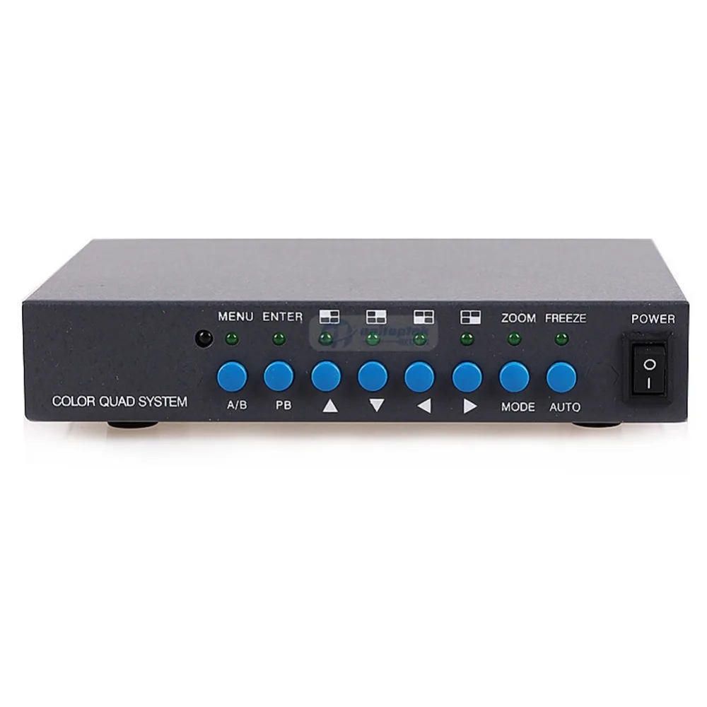Video Wall Processor 8 Channel Digital Color Quad System Video Processor Splitter BNC Switcher For Security System