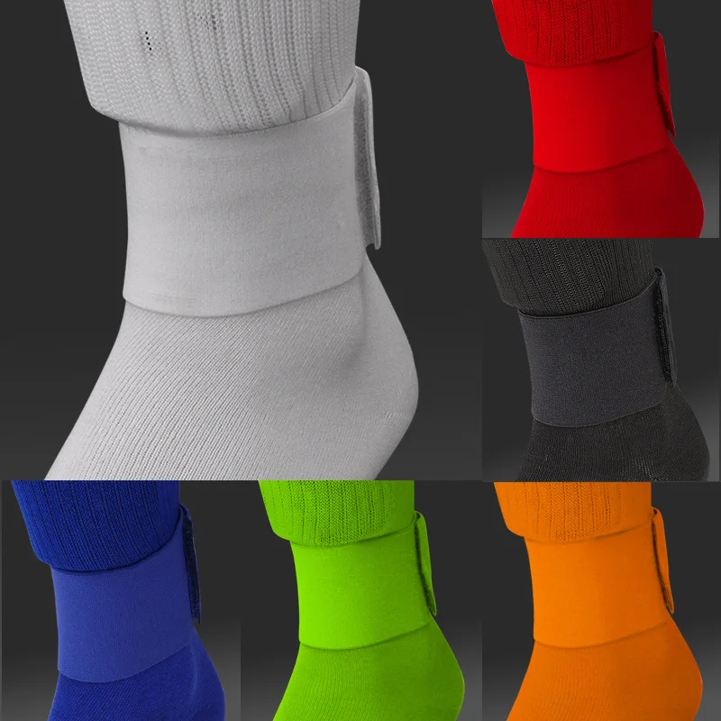 

1Pair Shin Guard Fixed Bandage Tape Soccer Shin Pads Prevent Drop Off Elastic Sports Bandage Adjustable