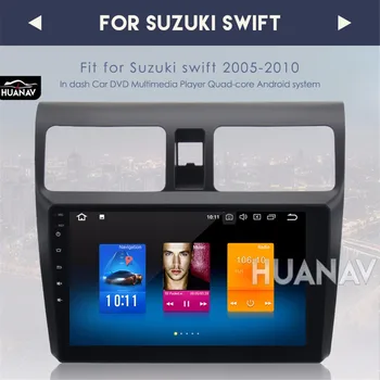 

Car DVD GPS navigation for SUZUKI SWIFT 2004-2010 auto radio Car 1 din head unit 10.1 INCH multimedia Android 8.0/Android 7.1
