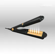 Паровой выпрямитель для волос профессиональный керамический плоский утюжок для завивки волос влажный сухой щипцы для завивки выпрямление железа водяной кран спрей