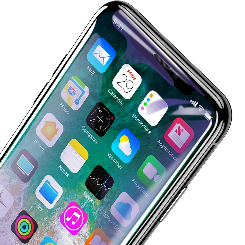 Suntaiho 9H Anti Purple Blue Ray Tempered Glass for iPhone XS MAX XR Eye-Protective Full Curved Screen Protector for iPhone 7 8P Suntaiho 9H Anti Purple Blue Ray Tempered Glass for iPhone XS MAX XR Eye-Protective Full Curved Screen Protector for iPhone 7 8P