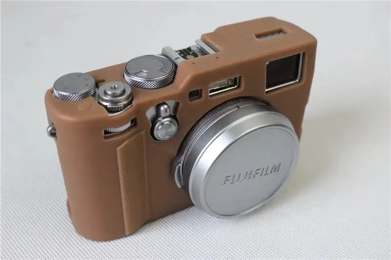 Новый Камера сумка Силиконовый чехол для ЖК-дисплея с подсветкой Fujifilm Fuji X100F x100f