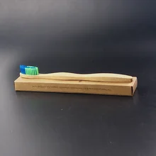 1 pc/box Colorful Bamboo Toothbrush Natural Fiber Ultra Soft Bamboo Charcoal Brush Teeth Cleaning Oral Cleaning Dental Care
